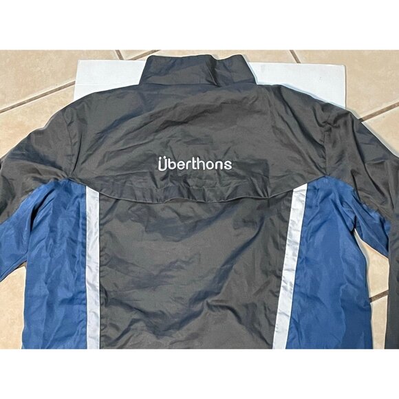 Uberthons jogger jacket adult medium full zip mesh lightweight running Uber - Picture 5 of 11